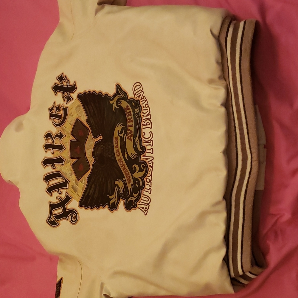 Avirex Leather Jacket size 10/12 (kids) - Picture 3 of 12